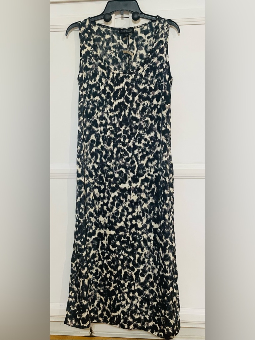 NWT Rachel Zoe‎ Leopard Print Midi Slip Dress Size S